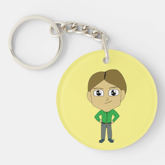chibi    key ring (Front)