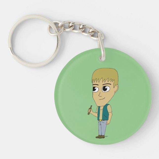 chibi     key ring (Front)