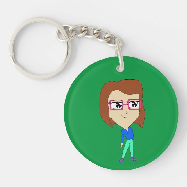 chibi    key ring (Front)