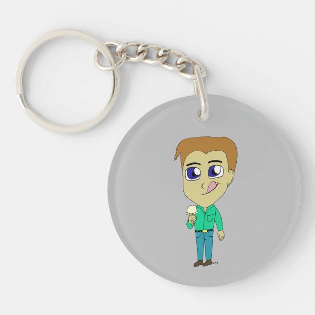 chibi   key ring (Front)