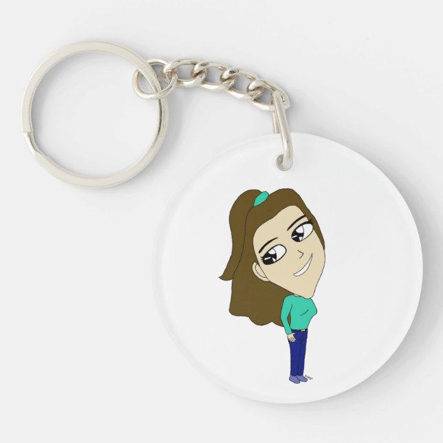 chibi    key ring (Front)