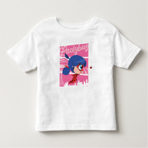 Chibi Ladybug in Paris Toddler T-Shirt