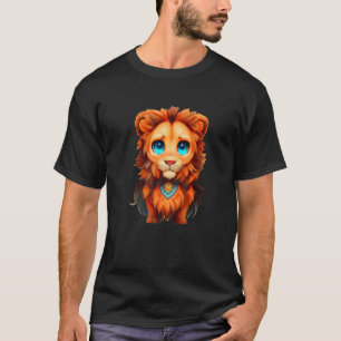 Chibi Lion Cute Lion King Of The Jungle T-Shirt