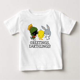 Chibi MARVIN THE MARTIAN™, TWEETY™, & BUGS BUNNY™ Baby T-Shirt