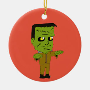 chibi  monster  ceramic ornament