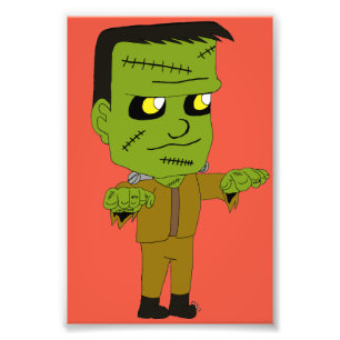 chibi monster photo print