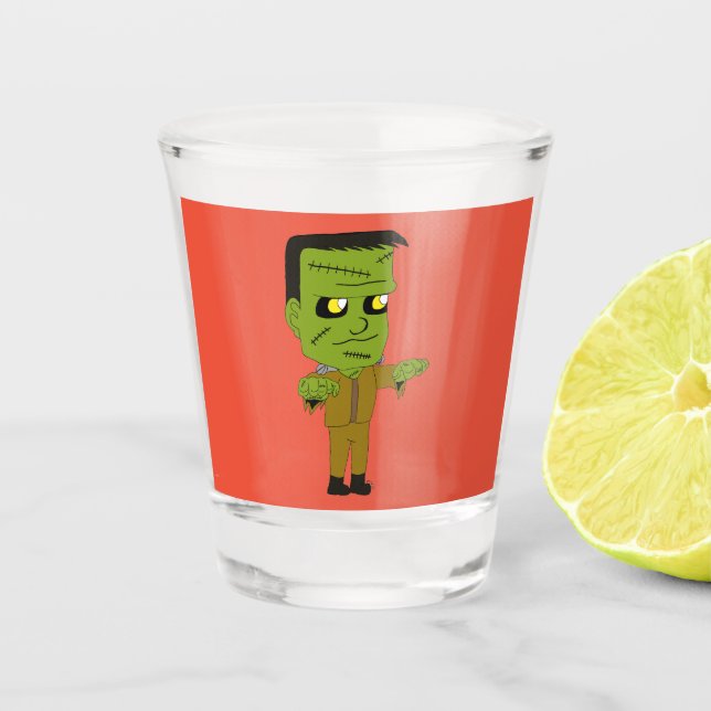 chibi  monster  shot glass (Front)