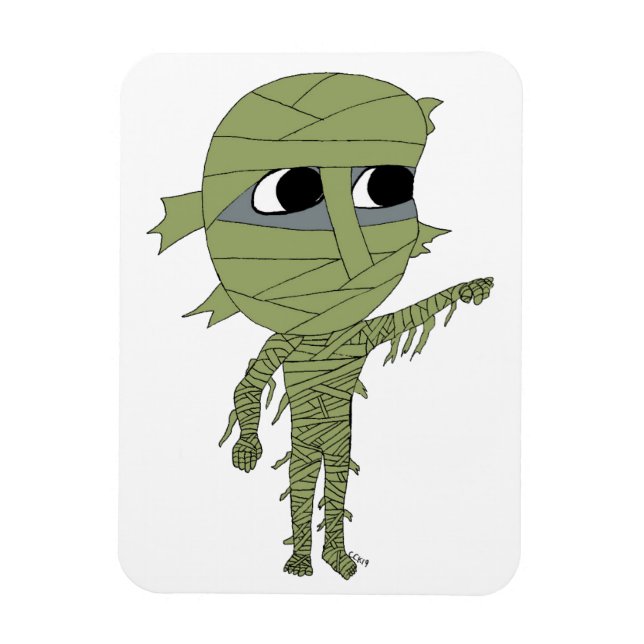 chibi mummy    magnet (Vertical)