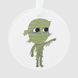 chibi mummy ornament