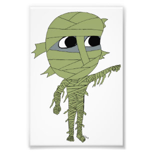 chibi mummy photo print