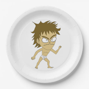 chibi   paper plate