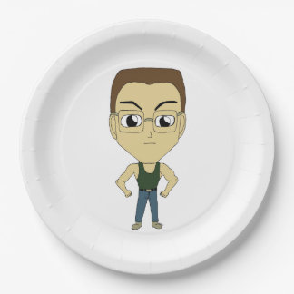 chibi paper plate