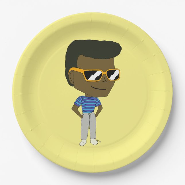 chibi  paper plate (Front)