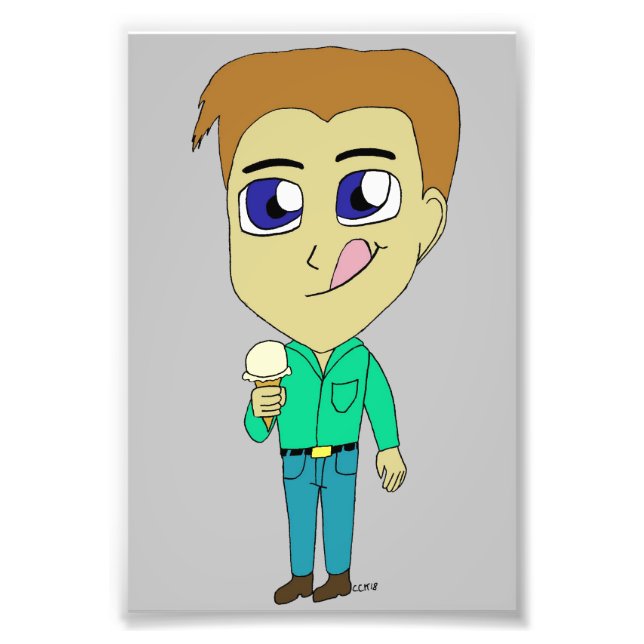 chibi  photo print (Front)