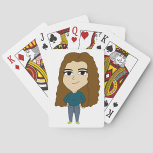 chibi playing cards