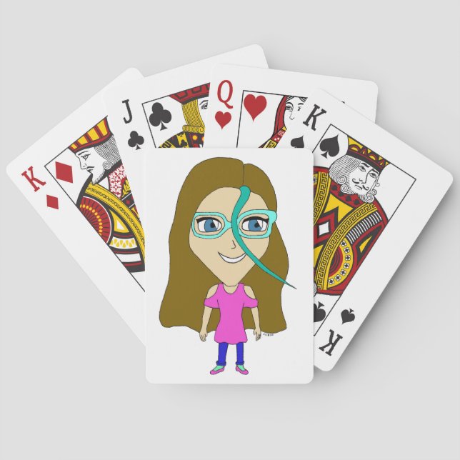chibi  playing cards (Back)