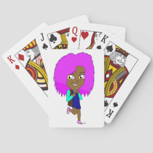 chibi playing cards