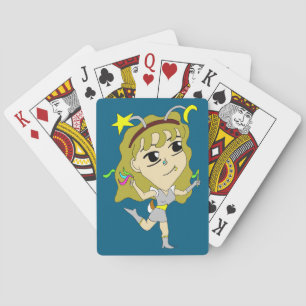 chibi playing cards