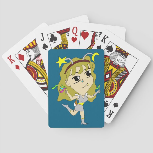 chibi  playing cards (Back)