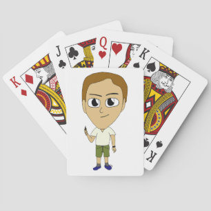 chibi   playing cards