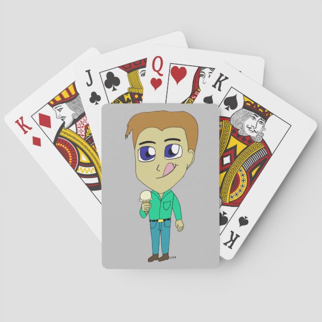 chibi  playing cards (Back)