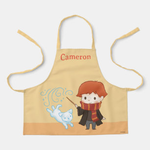 Chibi Ron Weasley Patronus Apron