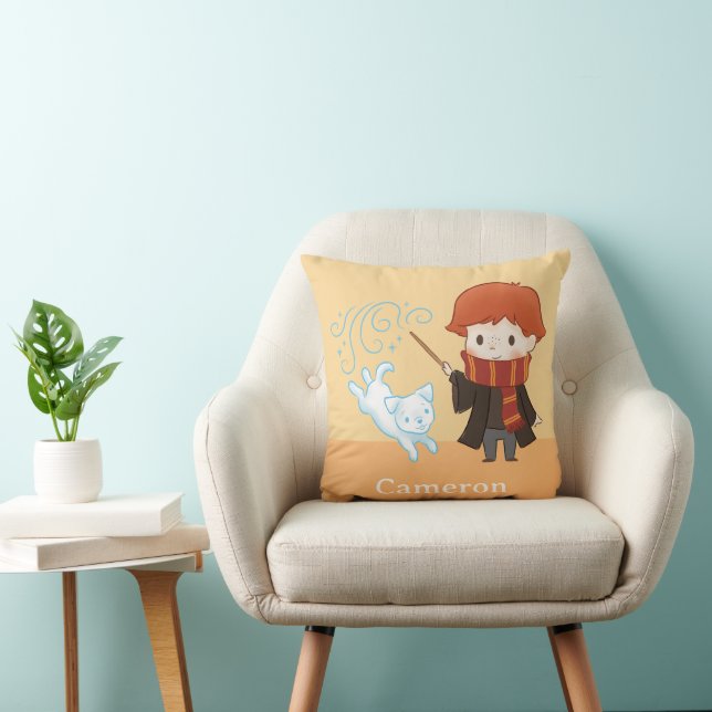 Chibi Ron Weasley Patronus Cushion (Chair)