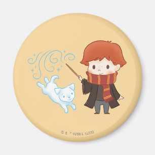 Chibi Ron Weasley Patronus Magnet