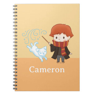 Chibi Ron Weasley Patronus Notebook