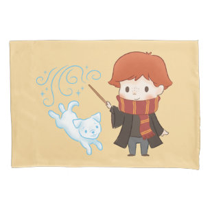 Chibi Ron Weasley Patronus Pillowcase