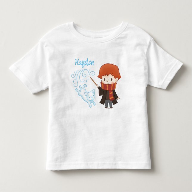 Chibi Ron Weasley Patronus Toddler T-Shirt (Front)