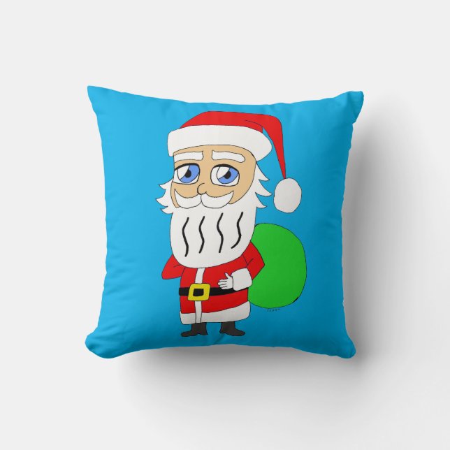 Chibi Santa Claus     Cushion (Front)