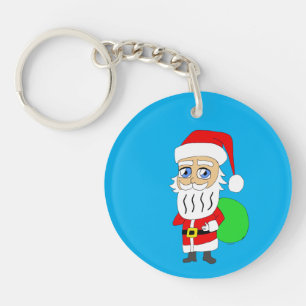 Chibi Santa Claus     Key Ring