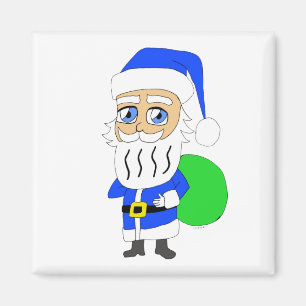 chibi Santa Claus     Magnet