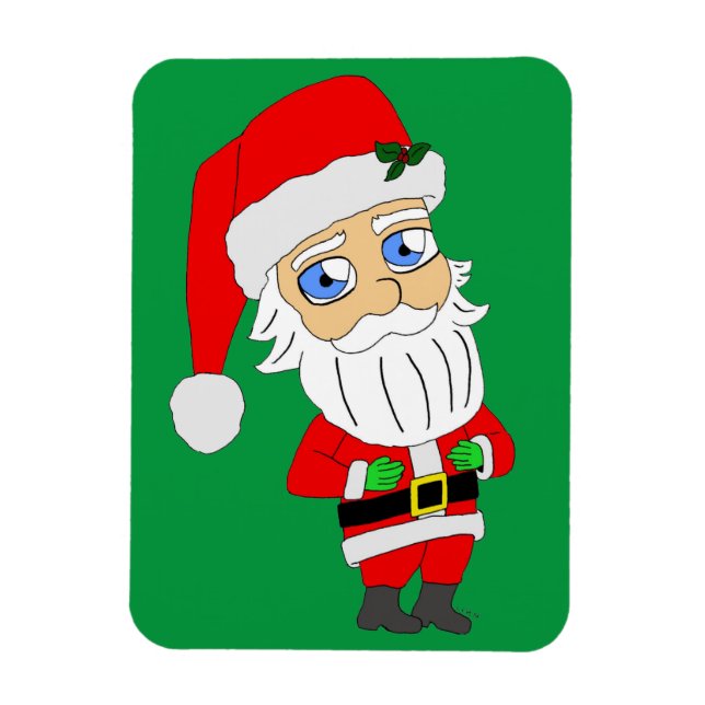 chibi santa claus     magnet (Vertical)