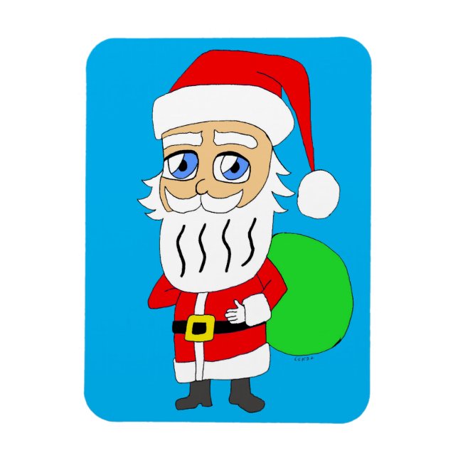 Chibi Santa Claus     Magnet (Vertical)