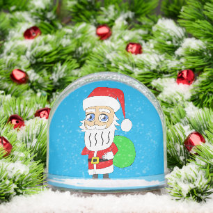 Chibi Santa Claus     Snowglobe