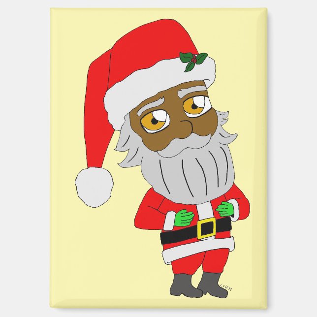 Chibi Santa Magnet (Front)