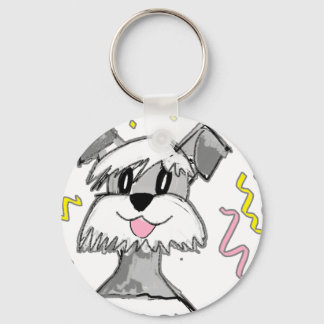 Chibi Schnauzer Key Ring