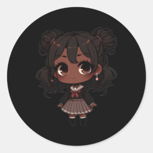 Chibi School Uniform Sticker