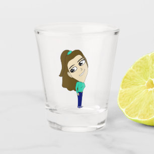 chibi shot glass