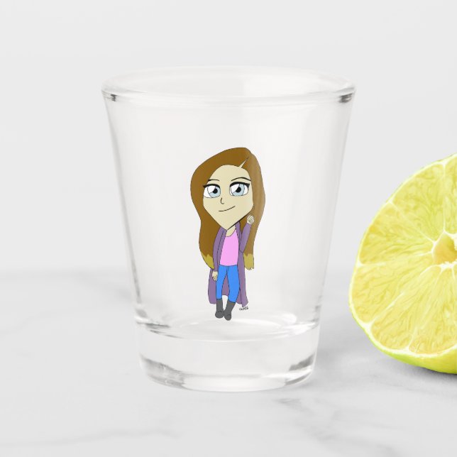 Chibi  shot glass (Front)