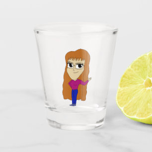 chibi shot glass