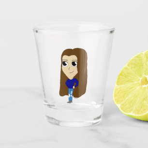 chibi shot glass