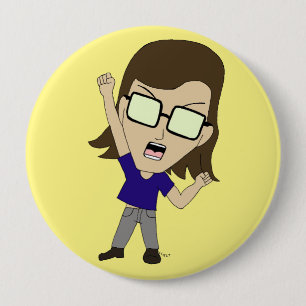 Chibi Sonic_Zeph 10 Cm Round Badge