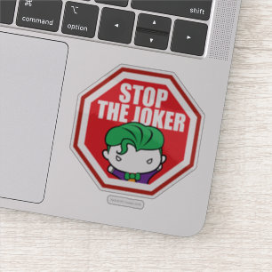 Chibi "Stop The Joker" Sign