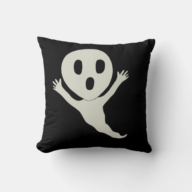 Chibi style ghost cushion (Front)