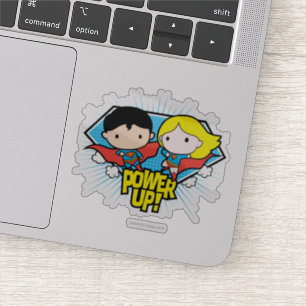 Chibi Superman & Chibi Supergirl Power Up!