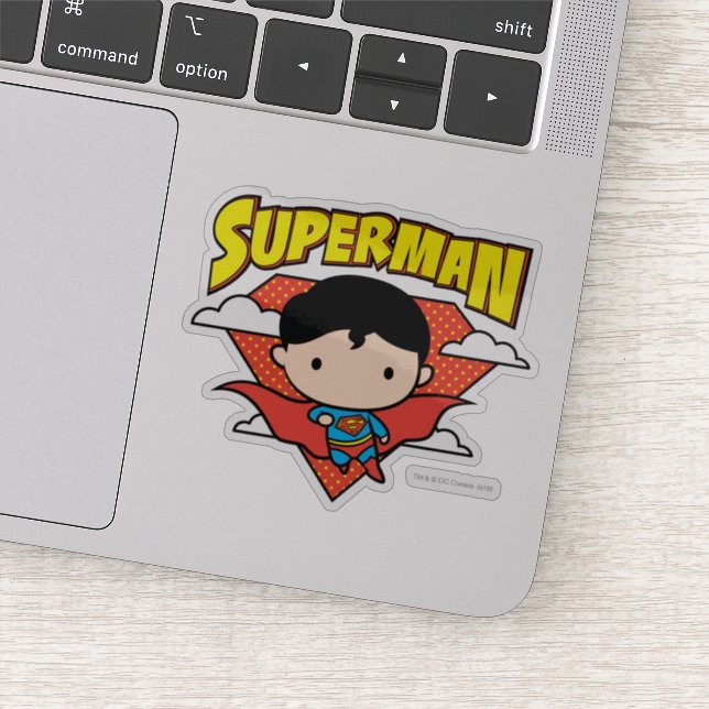 Chibi Superman Polka Dot Shield and Name (Detail)