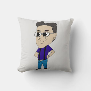 chibi throw pillow